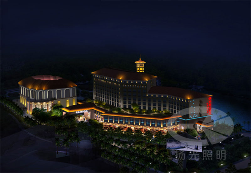 酒店景觀(guān)照明工程 酒店景觀(guān)照明工程